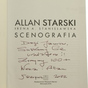 Scenografia Allan Starski, Irena A. Stanisławska [AUTOGRAF / 2018]