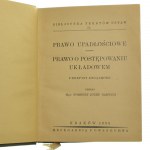 Prawo upadłościowe Prawo o postępowaniu układowem Przepisy związkowe zebrał Norbert Józef Garwicz [1935]