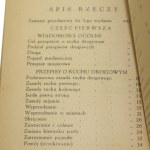 Przepisy o ruchu pojazdów mechanicznych E. Olechnowicz [1948]