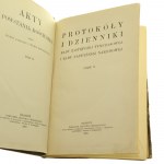 Protokóły i dzienniki Rady Zastępczej Tymczasowej i Rady Najwyższej Narodowej t. I-II wydali Szymon Askenazy i Włodz. Dzwonkowski [Akty Powstania Kościuszki t. I-II / 1918]