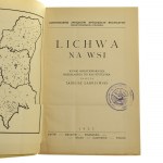 Lichwa na wsi wyniki kwestjonarjusza rozesłanego do Kas Stefczyka ułożył Tadeusz Zakrzewski Zjednocz. Zw. Zaw. Spółdz. Roln. R. P [1927]