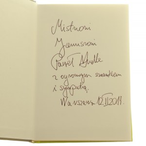 Śpiewaj ogrody Paweł Huelle [AUTOGRAF / 2014]