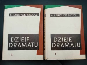 Allardyce Nicoll L'histoire du théâtre d'Eschyle à Anouilh Volume I-II 1ère édition