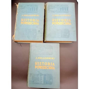 Adam Szelągowski Historia Powszechna Volumes I-II 3 volumes