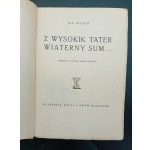 Jan Mazur Z wysokik Tater wiaterny sum...Poems in the dialect of the Podhale region