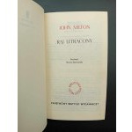 John Milton Ztracený ráj Vydání I