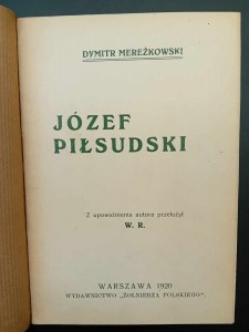 Dymitr Mereżkowski Józef Piłsudski
