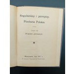 Regolamento Fanteria Polonia Parte VII Programma di ginnastica