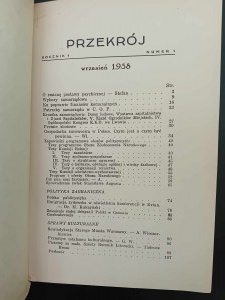 Przekrój Miesięcznik poświęcony sprawy Polski Septembre 1938