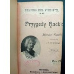 Mark Twain Le avventure di Huck Volume I-II Anno 1898