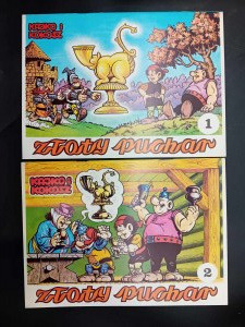 Kajko and Kokosz The Golden Cup Part I-II Screenplay and drawings by Janusz Christa Edition I