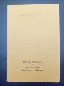Motiv dítěte v exlibris Zbigniewa Jóźwika