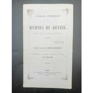 Polish Patriotic and Religious Hymns of the 19th Century Paris 1863