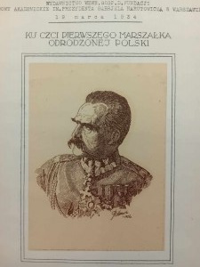 Bulletin No. 4/5 En l'honneur du Premier Maréchal de la Pologne renaissante Solenizant d'aujourd'hui