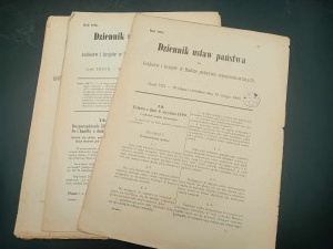 Journal der Gesetze der im Staatsrat vertretenen Königreiche und Länder Jahr 1890, 1895, 1909