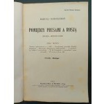 Marceli Handelsman Entre la Prusse et la Russie Études historiques, troisième série