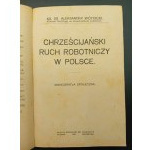 Rev. Dr. Aleksander Wóycicki Movimento operaio cristiano in Polonia Monografja społeczna