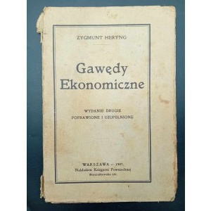Zygmunt Heryng Gawędy ekonomiczne Wydanie II
