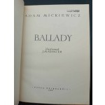 Adam Mickiewicz Ballady Ilustracje J.M. Szancer Wydanie I