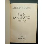 Katalog zur Ausstellung Jan Matejko 1838-1893 Jahr 1938