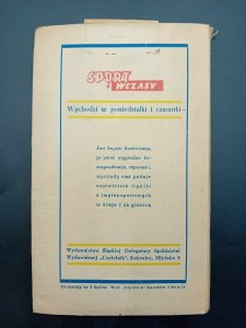 Plan and guide of the city of Wroclaw Map and guide to Lower Silesian spas 1948