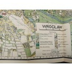 Plán a sprievodca mestom Vroclav Mapa a sprievodca dolnosliezskymi kúpeľmi 1948