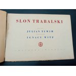 Julian Tuwim Słoń Trąbalski Ilustrował Ignacy Witz 1949