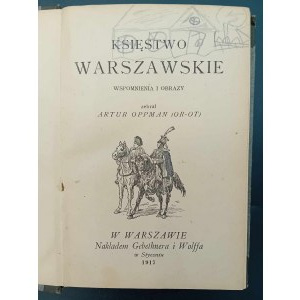 Artur Oppman (Or-Ot) Varšavské vojvodstvo Spomienky a obrazy 1917
