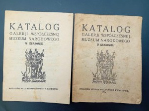 Katalog der Modernen Galerie des Nationalmuseums in Krakau 1921