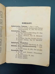 Katalog Moderní galerie Národního muzea v Krakově 1921