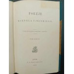Poèmes de Kornel Ujejski Volume I-II Année 1894