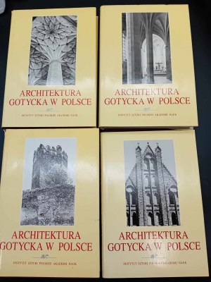 Gothic Architecture in Poland Volume I-IV