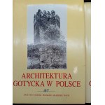 Architecture gothique en Pologne Volume I-IV