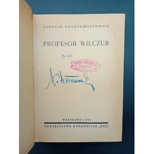 Tadeusz Dolęga-Mostowicz Professor Wilczur 1st edition
