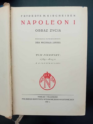 F.M. Kircheisen Napoleon I Obraz života I.-II. diel