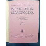 Enciclopedia Staropolska Bruckner, Estreicher Volume I-II