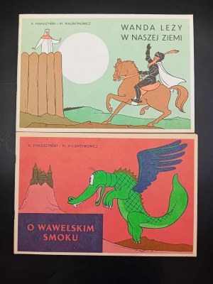 K. Makuszyński, M. Walentynowicz Wanda liegt in unserem Land / Über den Wawel-Drachen