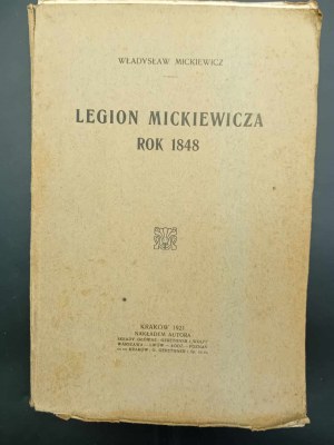 Władysław Mickiewicz Legion Mickiewicza Rok 1848
