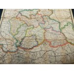Mappa Królestwa Polskiego ułożona przez Marcellego Gotz 1894