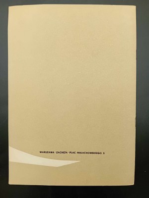 Wystawa malarska Jerzego Nowosielskiego Katalog 1963
