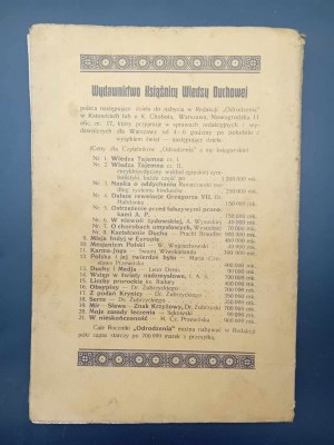 J.A.S. Wstęp w światy nadzmysłowe Radża - Joga nowoczesna Rok 1923