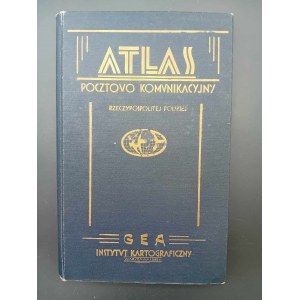 Postal and Communication Atlas of the Republic of Poland Year 1929