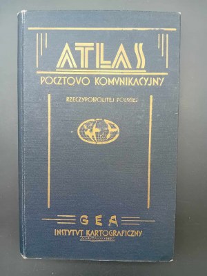 Atlante postale e delle comunicazioni della Repubblica di Polonia Anno 1929