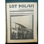 LOT Polský orgán Ligy protiletecké a protiplynové obrany a Aeroklubu Polské republiky Ročník IX č. 6 (95) březen 1931