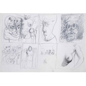 Franciszek Starowieyski, Croquis, 1980