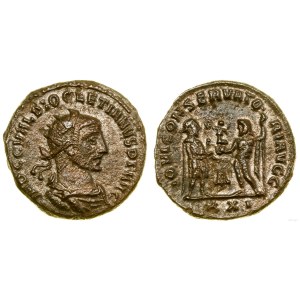Cesarstwo Rzymskie, antoninian bilonowy, 285, Antiochia