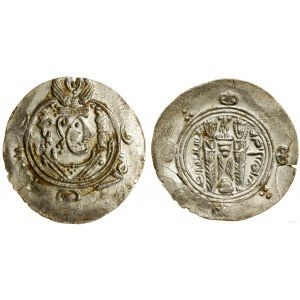 Tabaristan (Tapuria) - Abbasiden-Gouverneure, Hemidrachmen, 136 PYE, Tabaristan