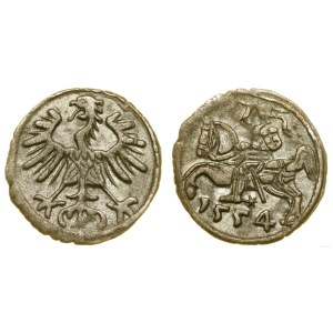 Polska, denar, 1554, Wilno