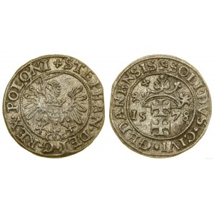 Poľsko, šiling, 1578, Gdansk