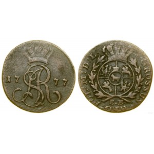 Polska, grosz, 1777 EB, Warszawa